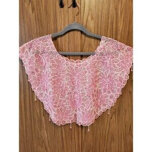 Vintage sequined poncho shirt